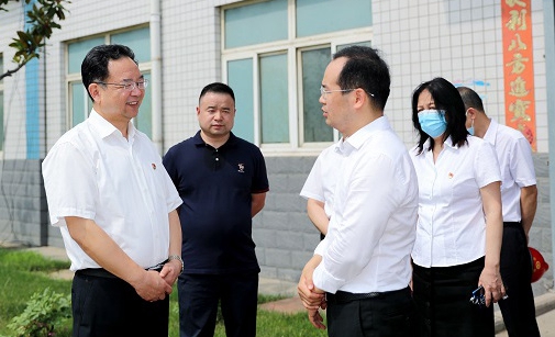 鄭州市委常委、市紀(jì)委書記杜新軍一行蒞臨調(diào)研